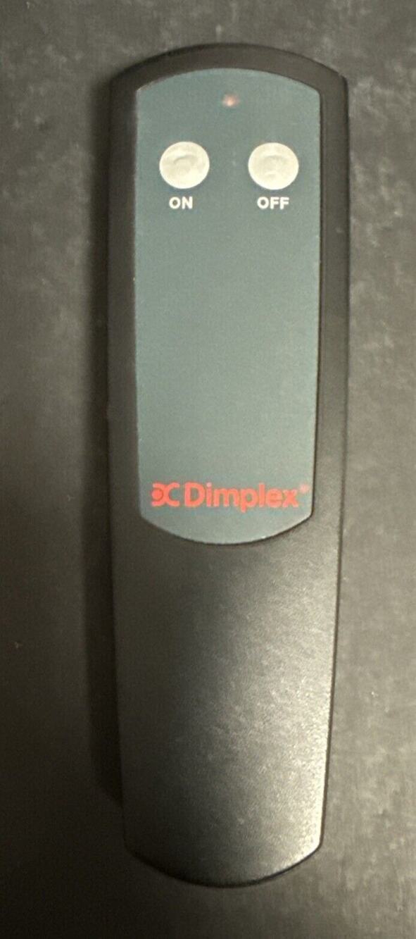 Dimplex 47-1010-T On Off Remote Control Electric Fireplace Black Tested 12J9